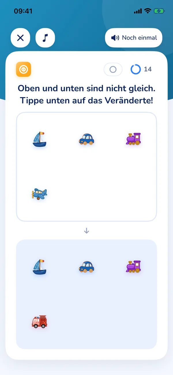 Finde den Unterschied
